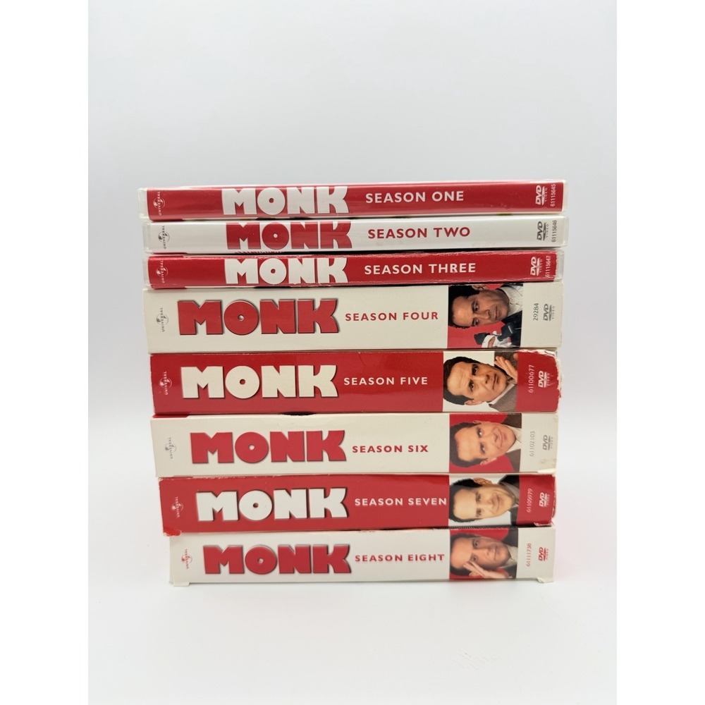 Monk: The Complete Series DVD, 32-Disc Set Seasons 1-8